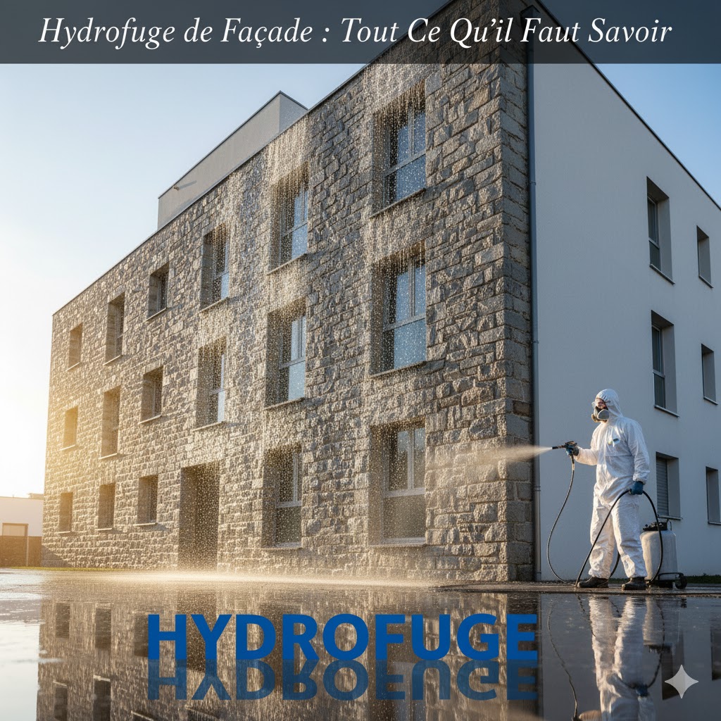 Hydrofuge de Façade : Tout Ce Qu’il Faut Savoir