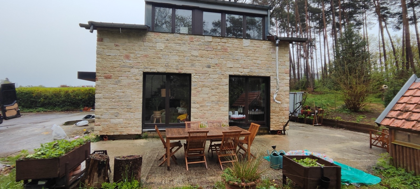 Avant/après rénovation façade Fraipont