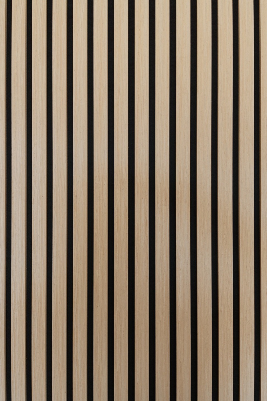 Panneau acoustique bois Chêne clair 250 x 60 cm - 75,90 € - SN Works