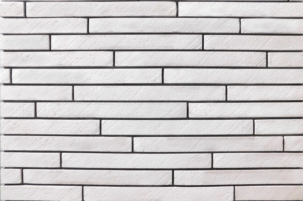 Pierre de parement Brick Design (NEW) coloris Bianco - SN Works