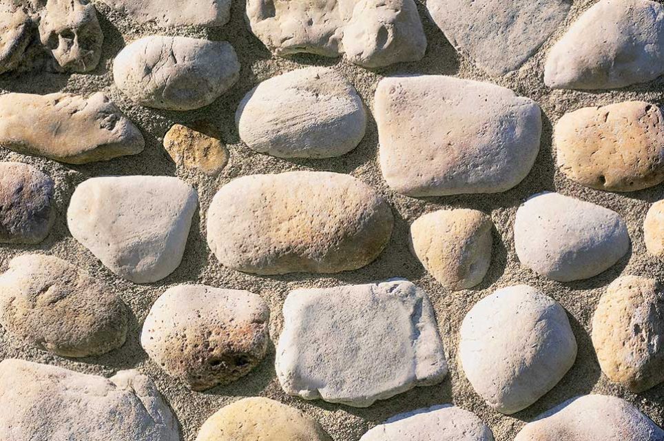 Pierre de parement Ciottolo River coloris Granito - SN Works