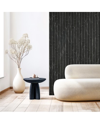 Panneau tasseaux noir Vertigo