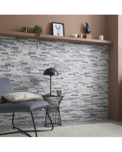 Plaquette Ultra Quartzite arctic blanc ivory parement premium Belgique