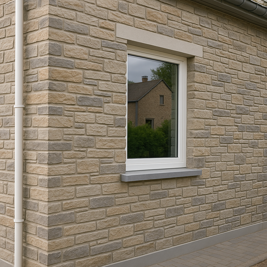 Quel est le prix d'une façade en imitation pierre au m² ?