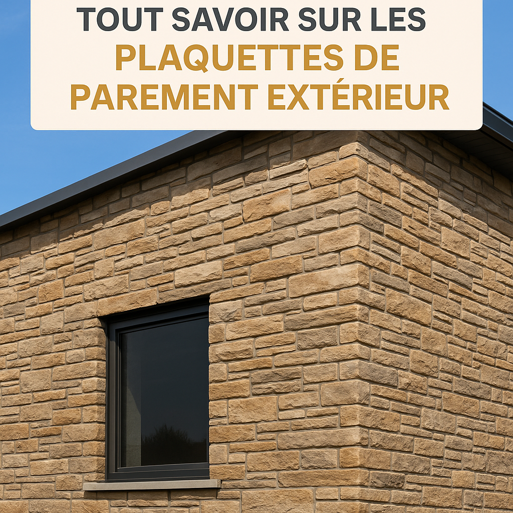 Tout savoir sur les plaquettes de parement extérieur