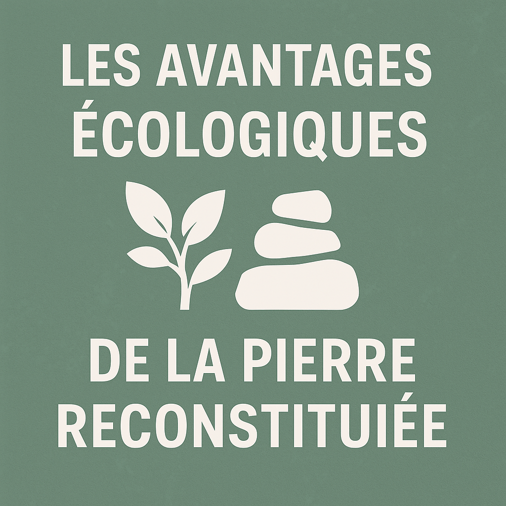 Les avantages écologiques de la pierre reconstituée